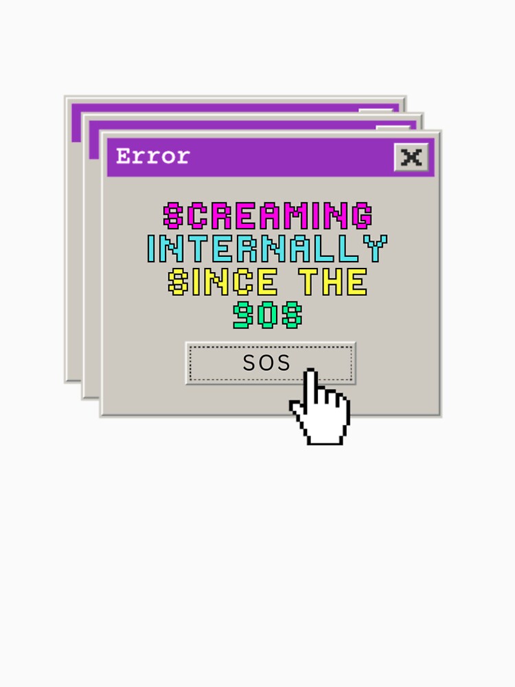 Screaming Internally Since The 90s by Toridwn