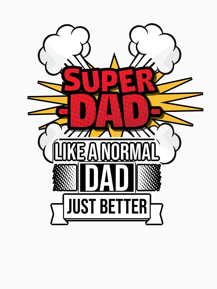 Superdad ! awesome gift by Cutebutfunny