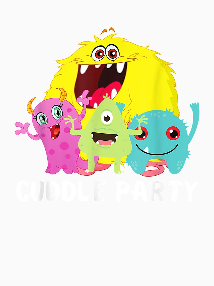 Cuddle Party Cute Monster by charissamo77