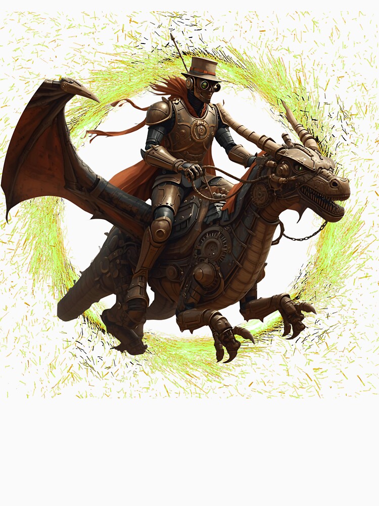 Traveling Cowboy sidekick dragon by BandGTees