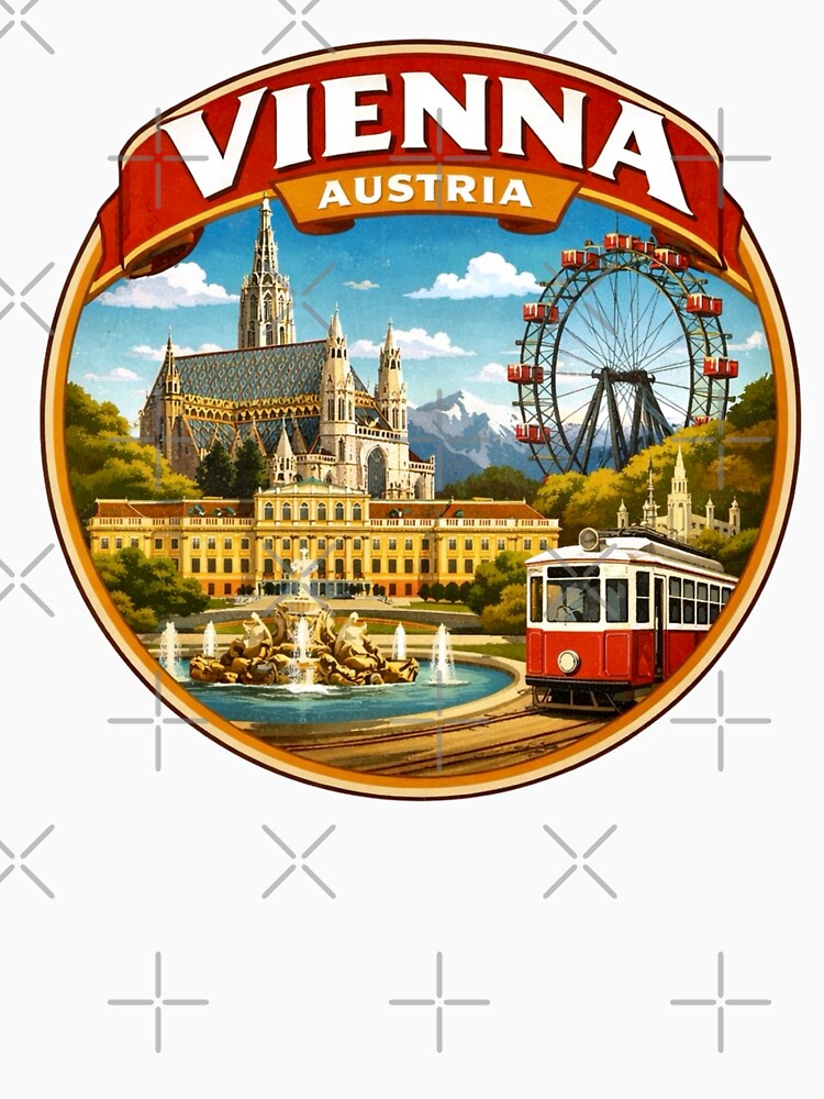 Vienna, Austria by Myra365Art