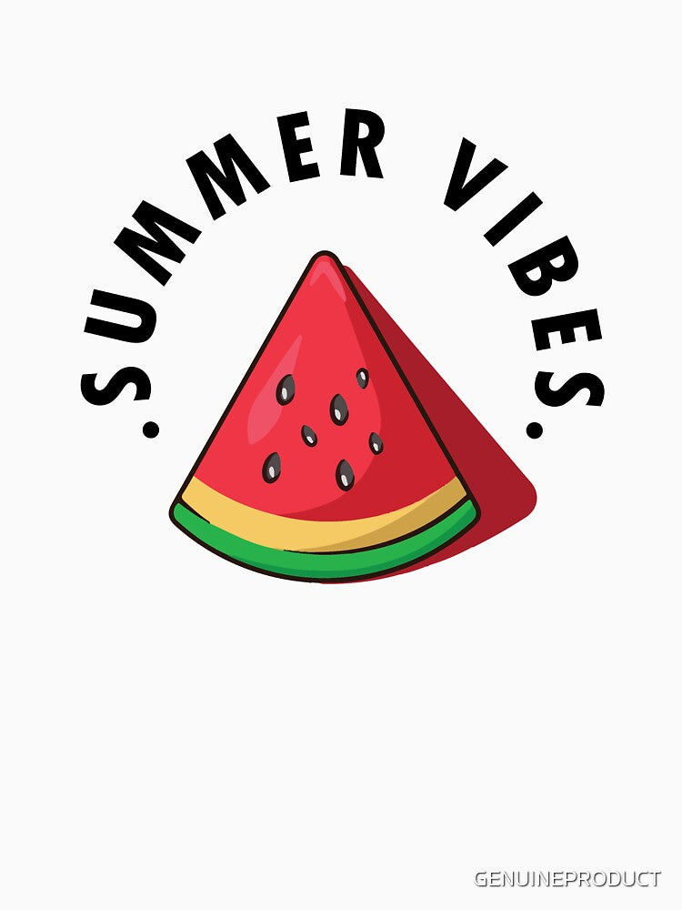 SUMMER VIBES WATERMELON DESIGN by GENUINEPRODUCT