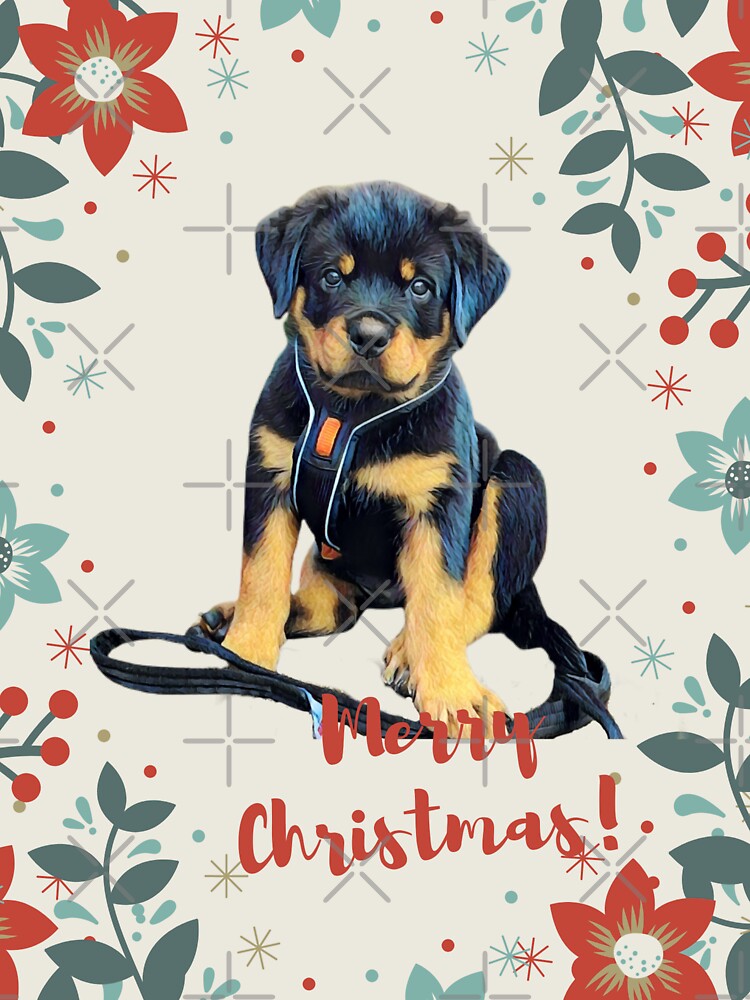 Rottweiler Christmas by AnnaAndVibes