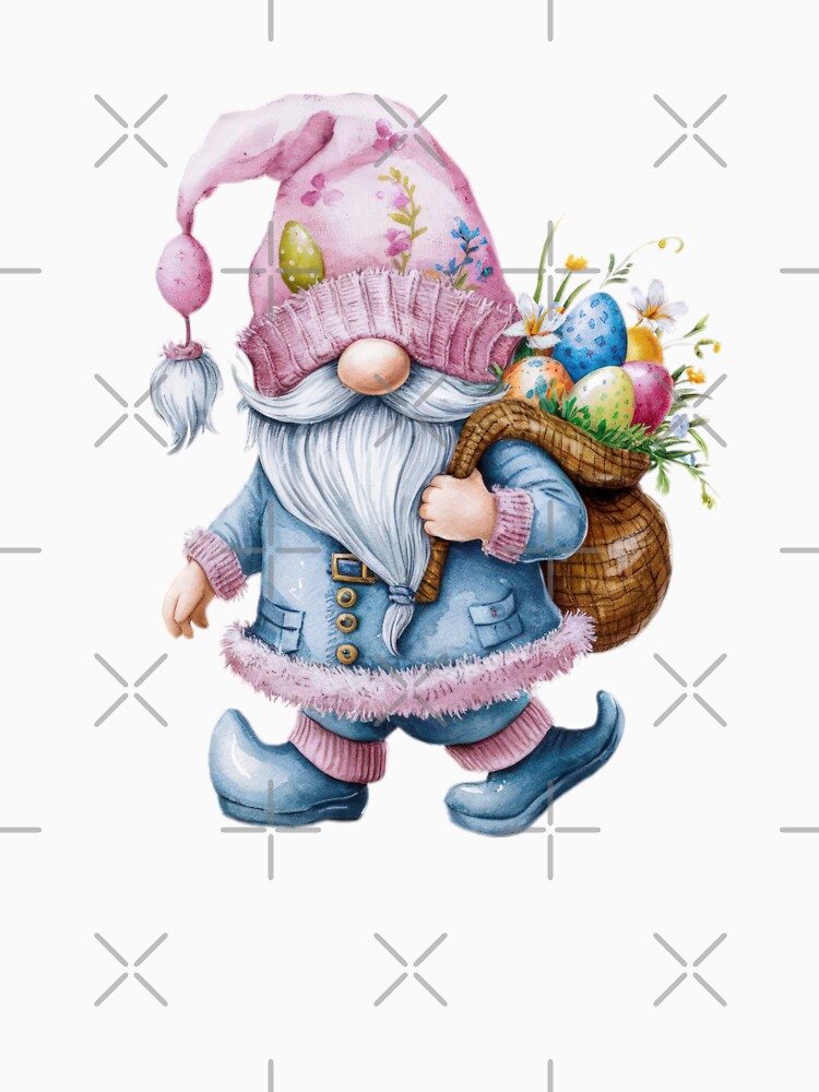 funny easter dwarf with a sack of eggs ,Happy Easter,Easter Humor,Easter Day,funny easter design by Expressions-Sel