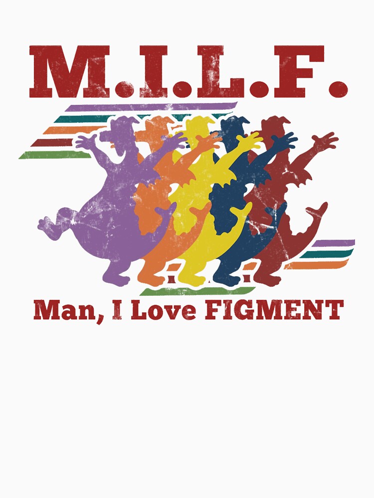 Figment I Love That Purple DragonBest Gift For Friends by AftonGroves