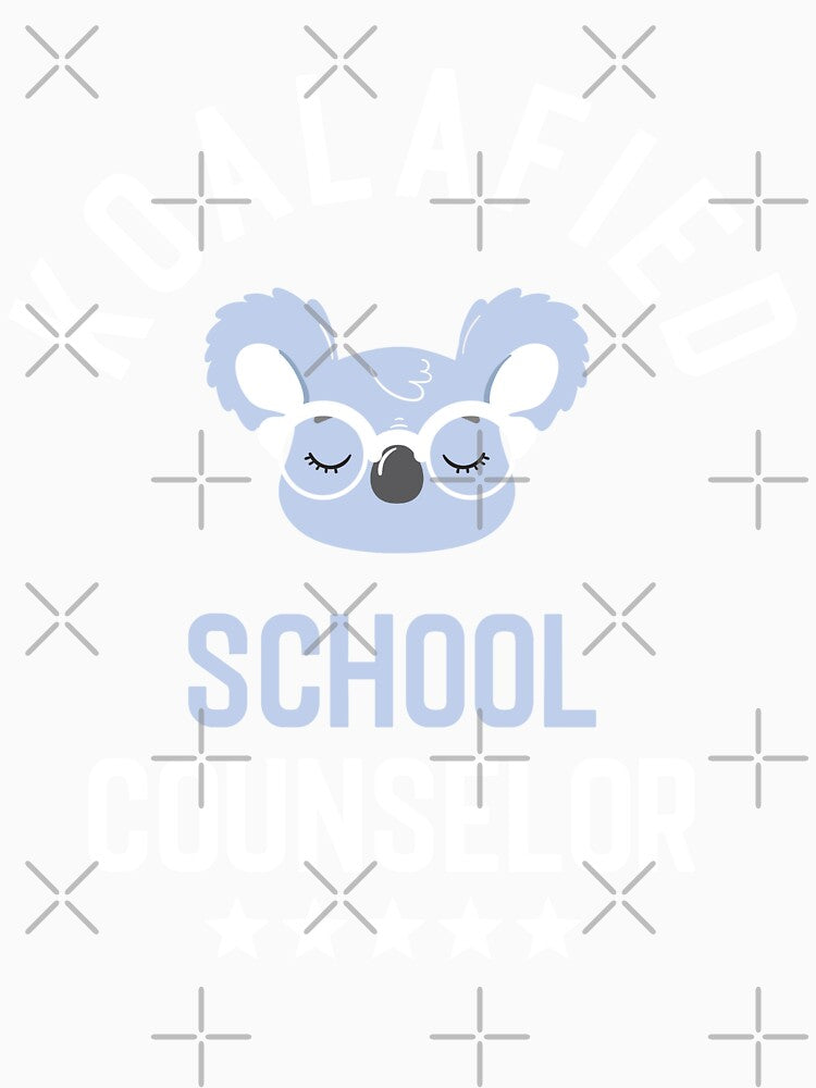 Koalafied School Counselor - Funny Gift Idea for School Counselors by betternotes