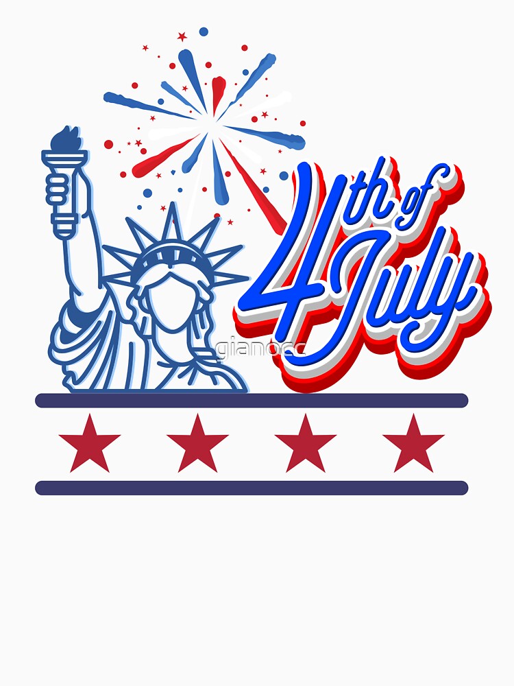 4th of July USA by gredadesigns