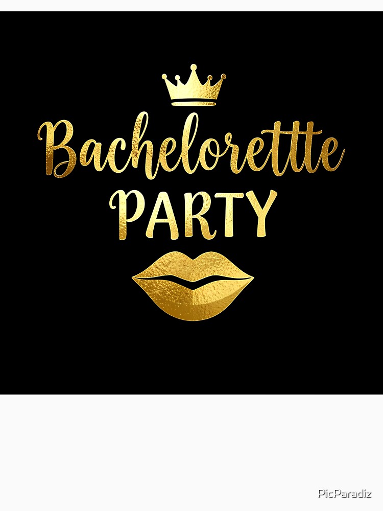 Bachelorette Party - elegant JGA design by PicParadiz