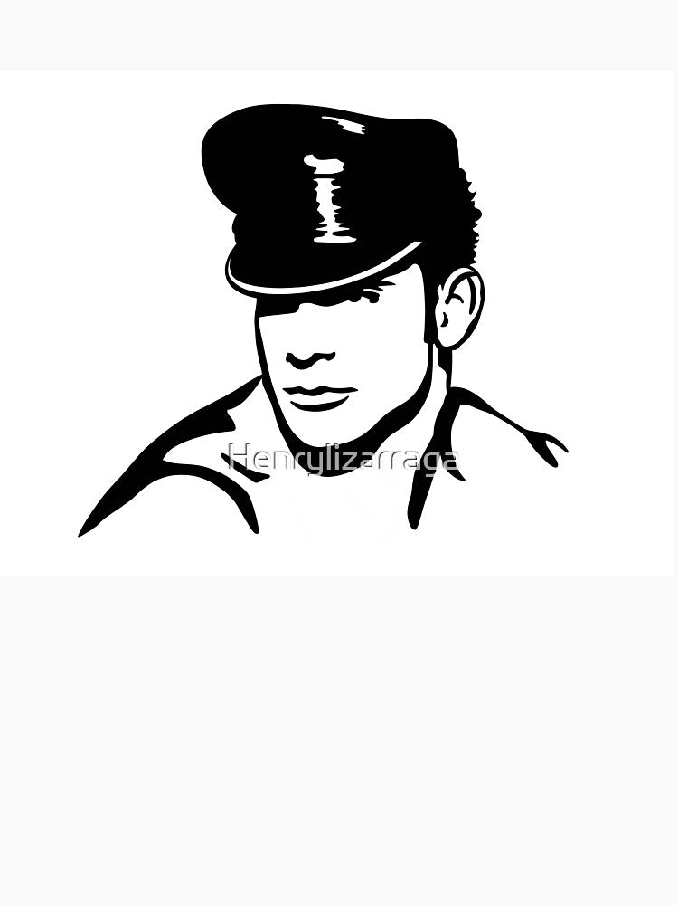 Stud, Man with a leather hat. by Henrylizarraga