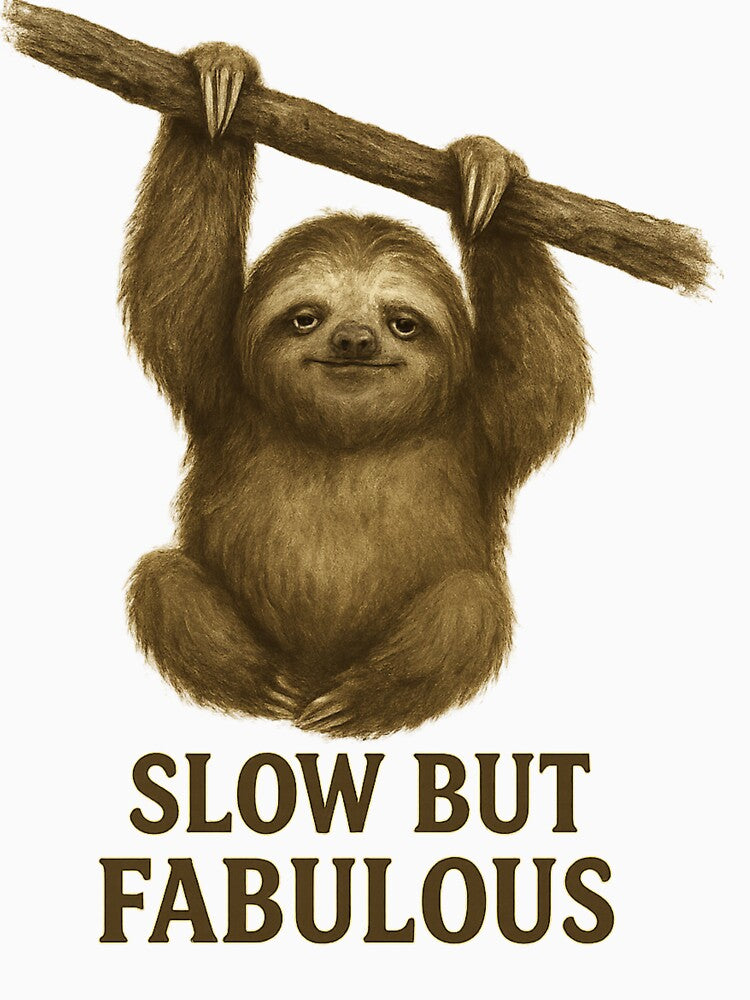 “Slow but fabulous” by Pfff-Designs