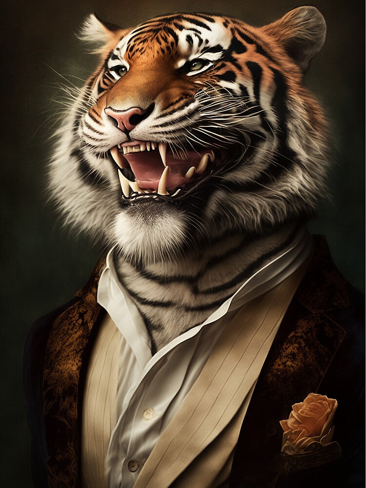 Laughing Tiger by TylerBurst