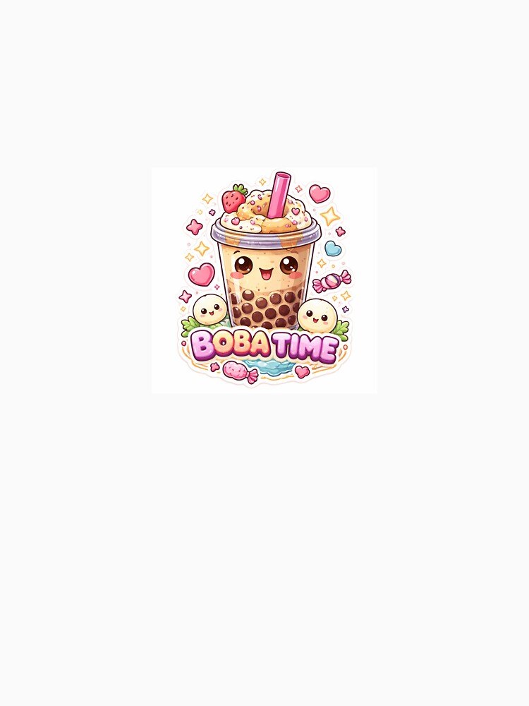 Cute Boba Time Sticker by DarshStickers