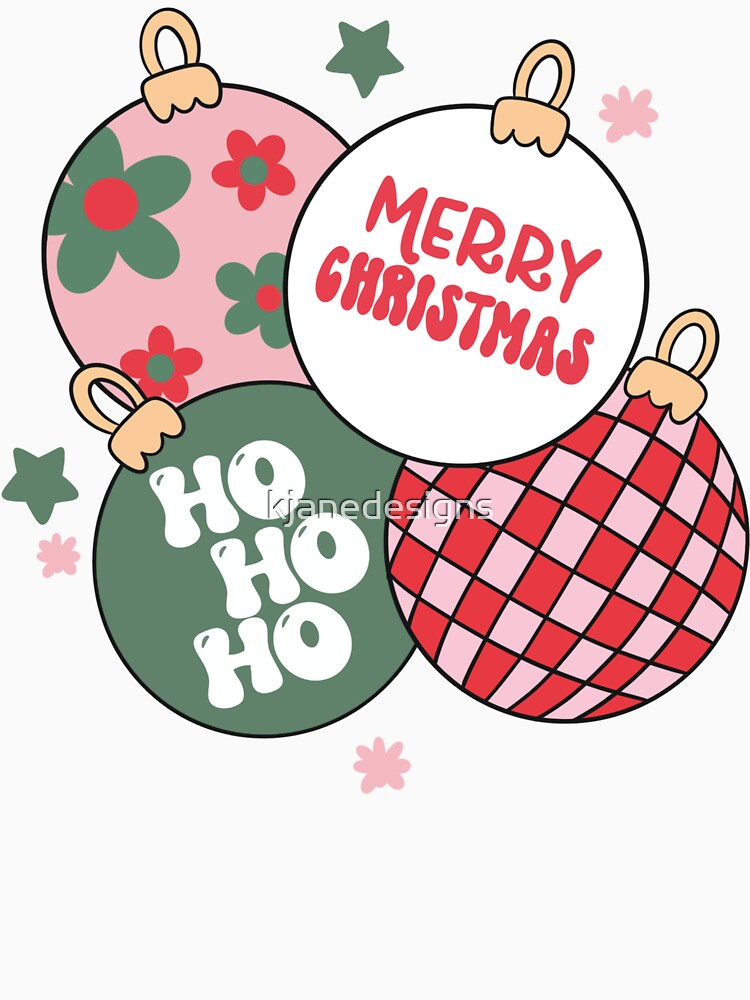 Cute Christmas Ornaments by kjanedesigns