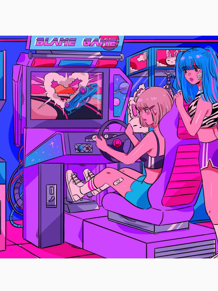 Beach Bunny Blame Game EP cover sticker by Nics-designs
