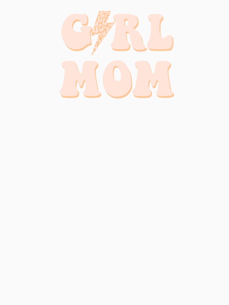 Girl Mom with Cheetah Lightning Bolt by Carlifriess