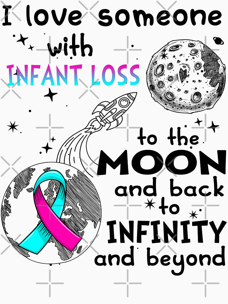 I Love Someone With Infant Loss To The Moon And Back by heppenp