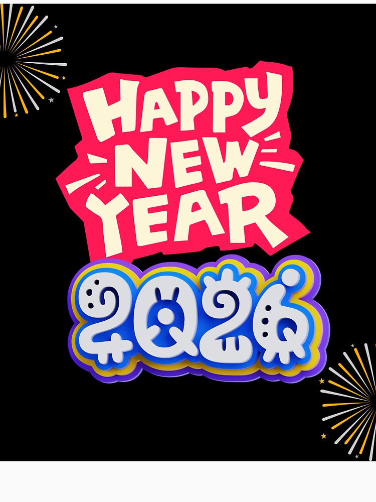 Happy new year 2026 by Luckshoppy