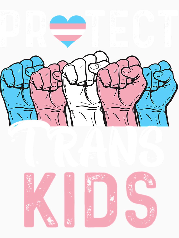 Protect Trans Kids Transgender LGBT Pride Tee by hasbury8