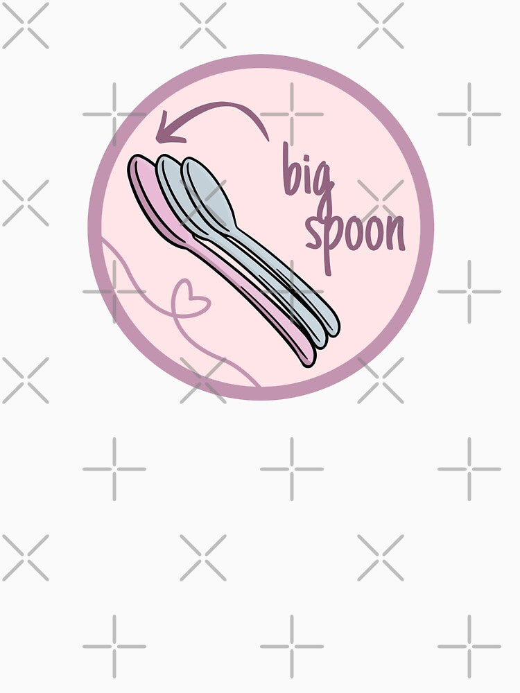 Funny Polyamorous Matching Big Spoon by Furia LGBTQ+ Accessories