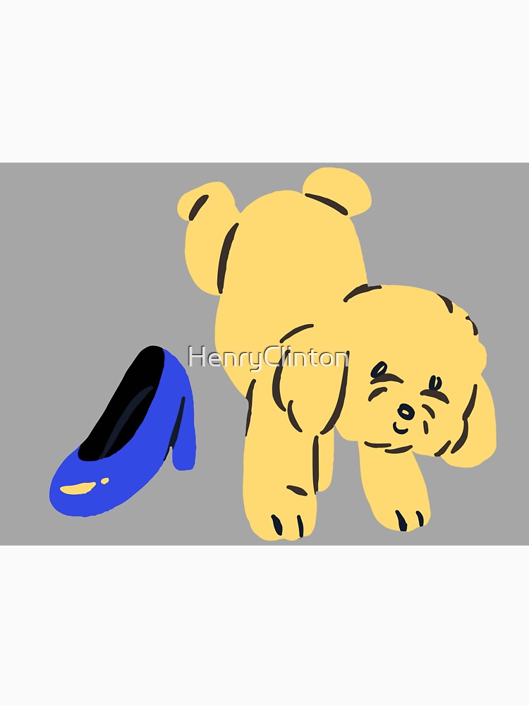 Dog Playing with Sandal by HenryClinton