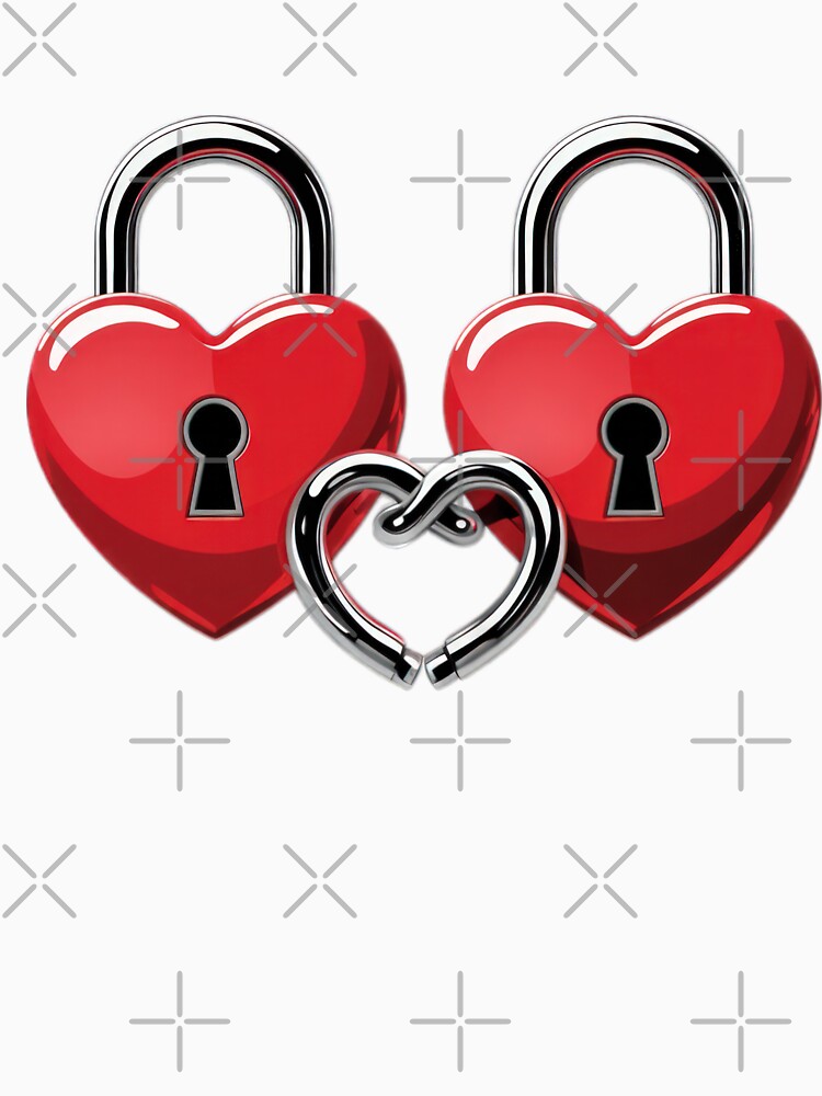 Valentines Day locks with hearts,Valentine heart,valentine art,valentine design by Expressions-Sel