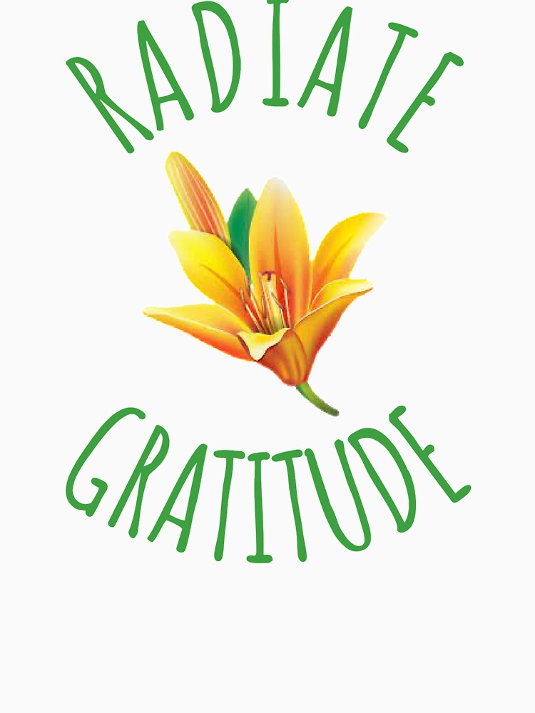Yellow Lily Radiate Gratitude by The Junto Shop