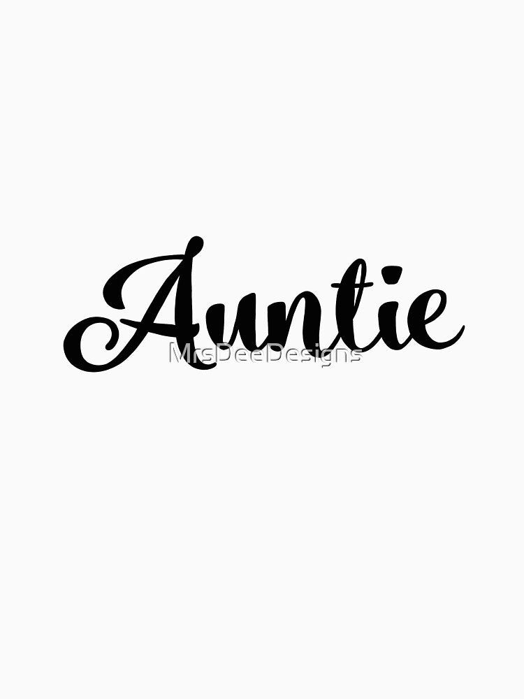 Auntie black by MrsDeeDesigns
