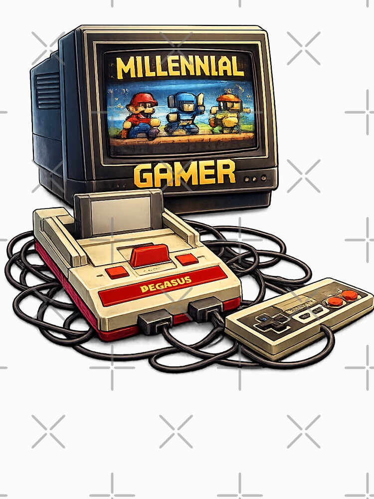Millennial Gamer Nostalgia by OneMoments