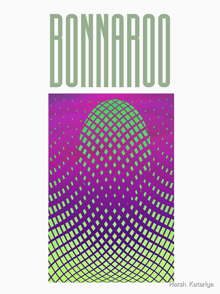 Retro Bonnaroo Graphic Design by Harsh  Katariya