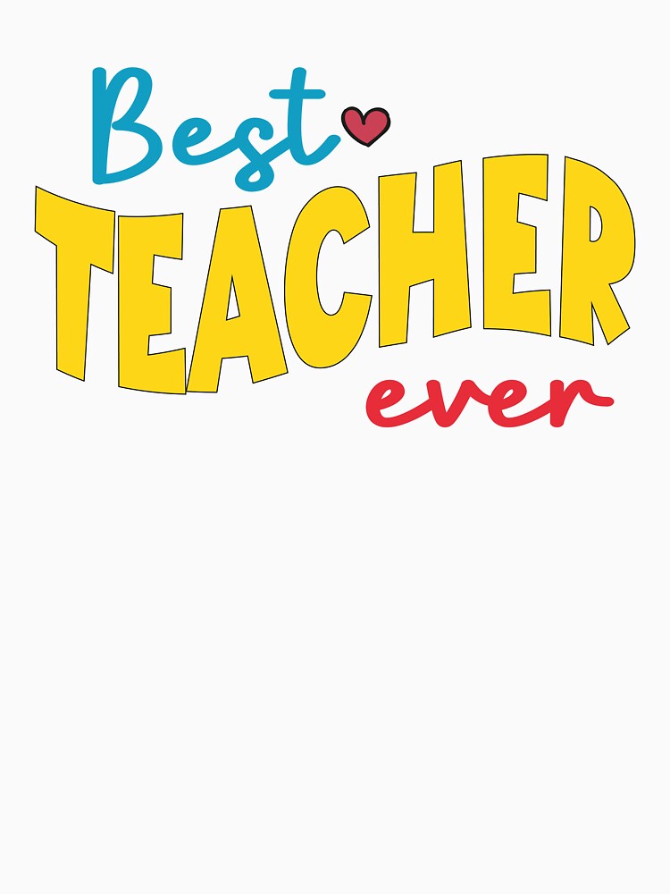 Best teacher ever by charlotte-print