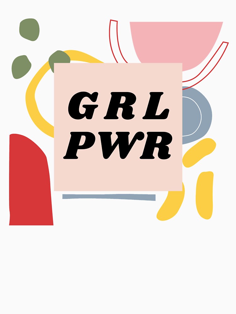 GRL PWR - Abstract Boho Hipster Design by gimmesometees