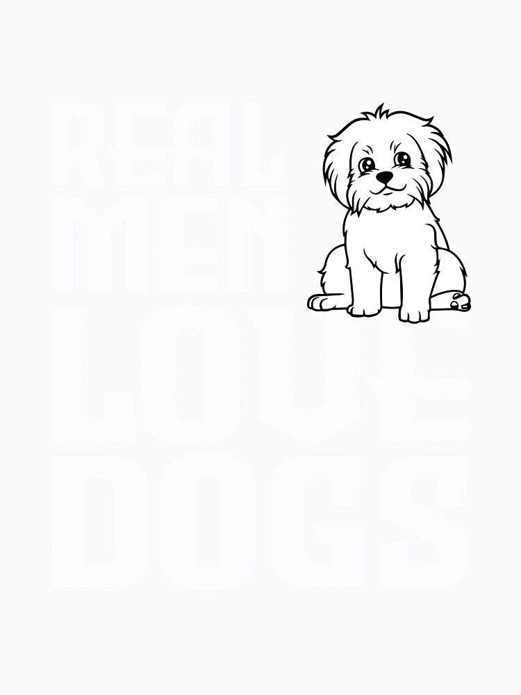 LOVE DOGS | ESSENTIAL| MINIMALIST T-SHIRT | by minimAI-Graphic