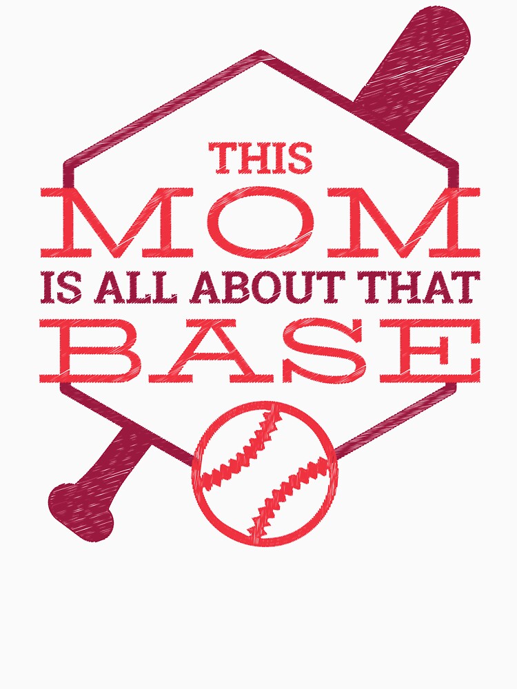 Baseball Mom Mothers Day by zedriczoom