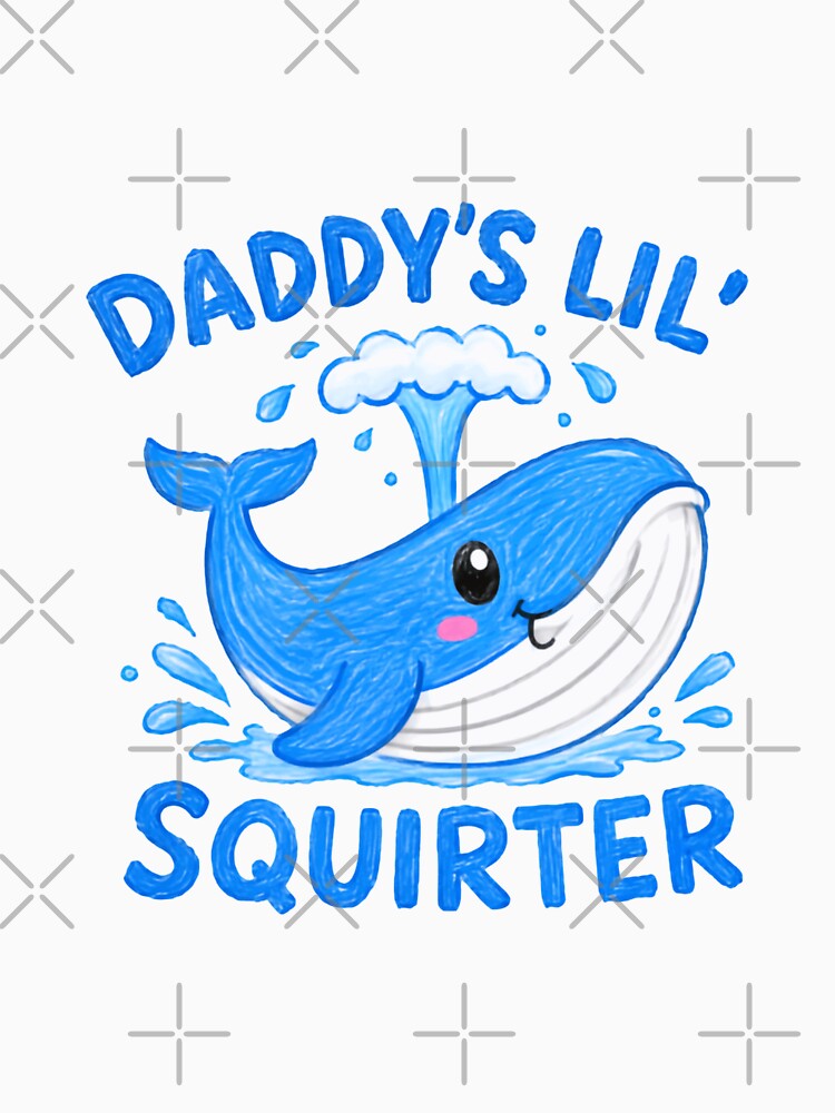 Daddy's Lil' Squirter Baby Boy Father Whale Ocean by HumansStuck12