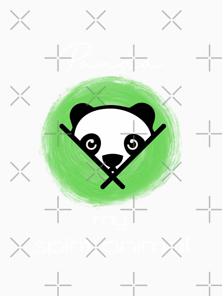 Panda totem spirit animal iPhone case by MagicWolfStar