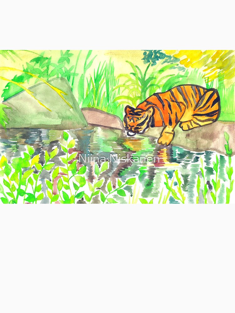 Tiger Reflections by Niina  Niskanen