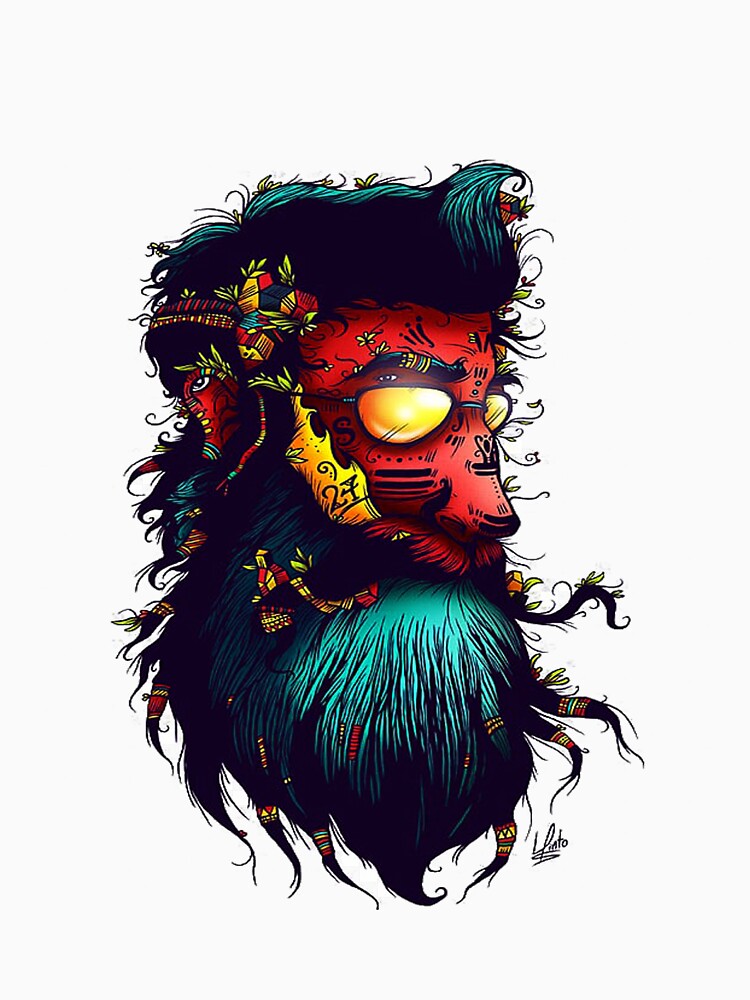 Beard Men 3D by Onshop2020