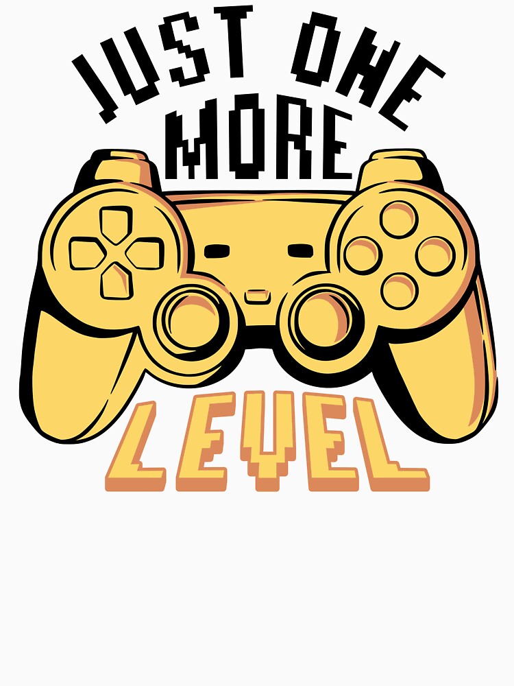 Gaming Controller Just One More Level by PrintCrafting