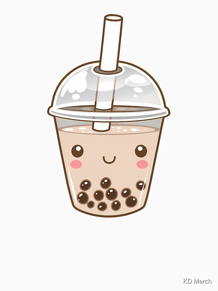 Kawaii Boba Tea Cute by KD Merch