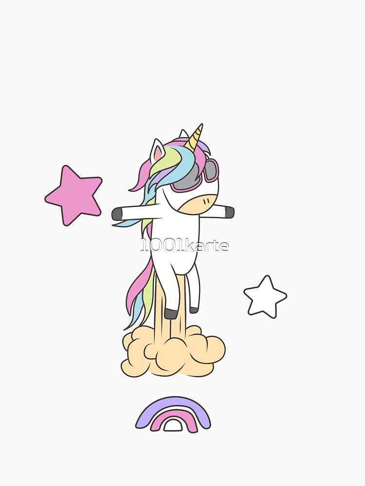 Unicorn rocket by 1001karte