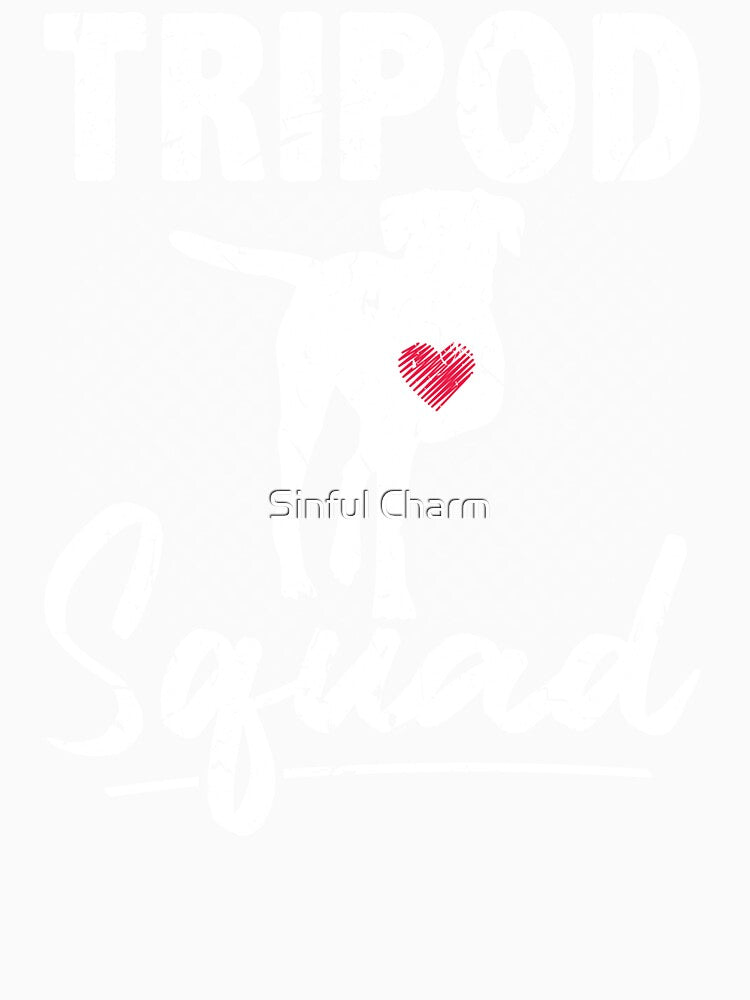 Tripod Squad Three Legged Dog Amputee Puppy Adoption by Sinful Charm