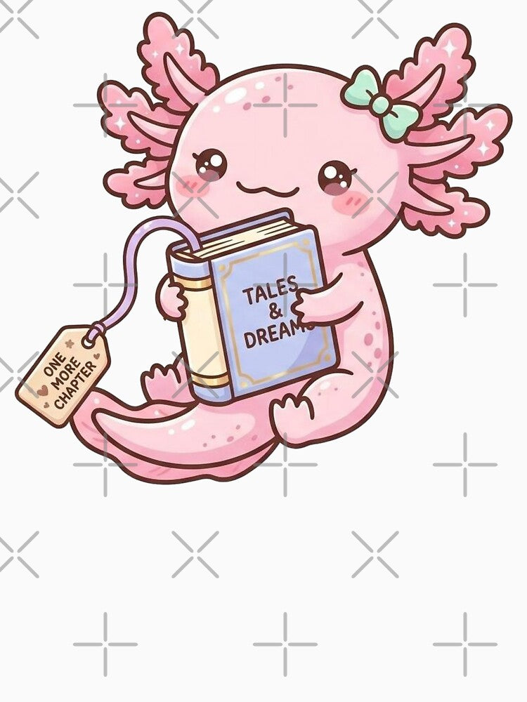 Kawaii Axolotl Tales And Dreams Book by Visual Dept.