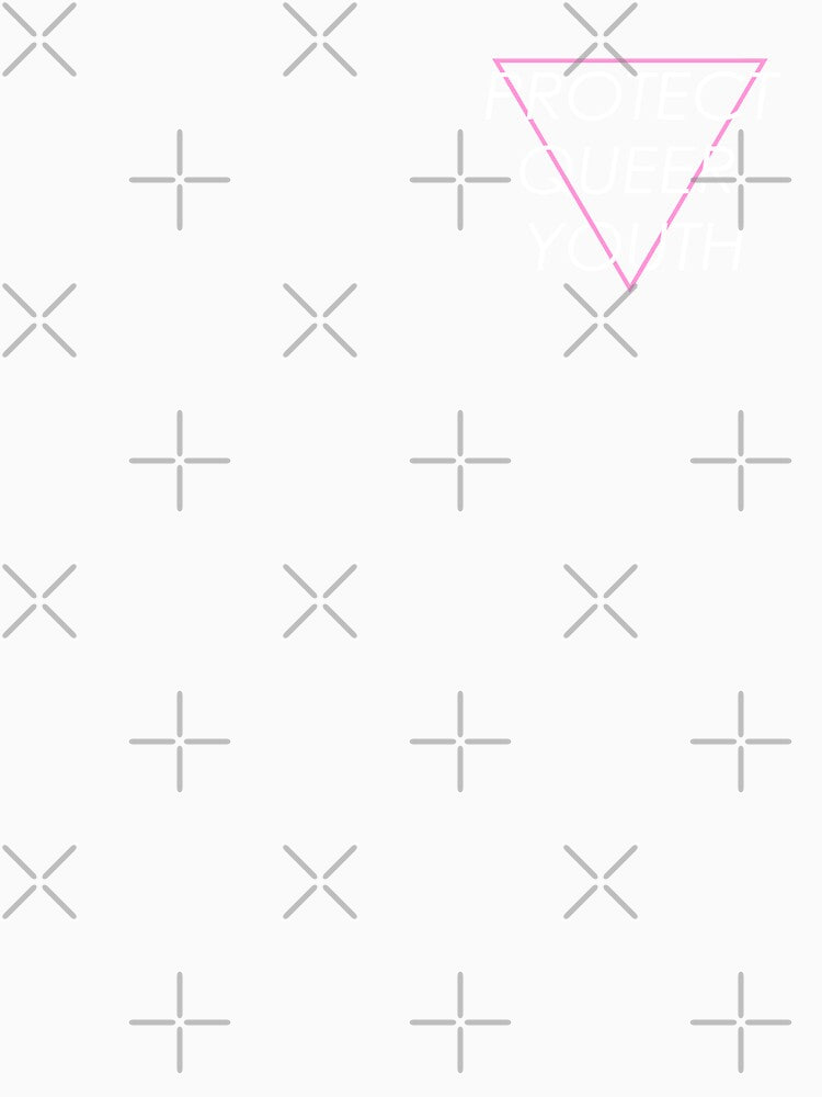 Protect Queer Youth Pink Triangle by robantbb