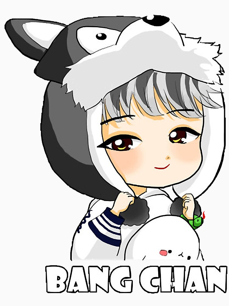 STRAY KIDS BANG CHAN CHIBI by McquigganDan