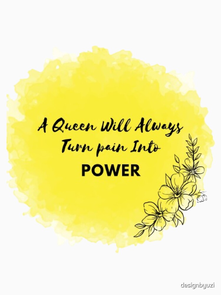 Women powerful Quote by designbyuzi