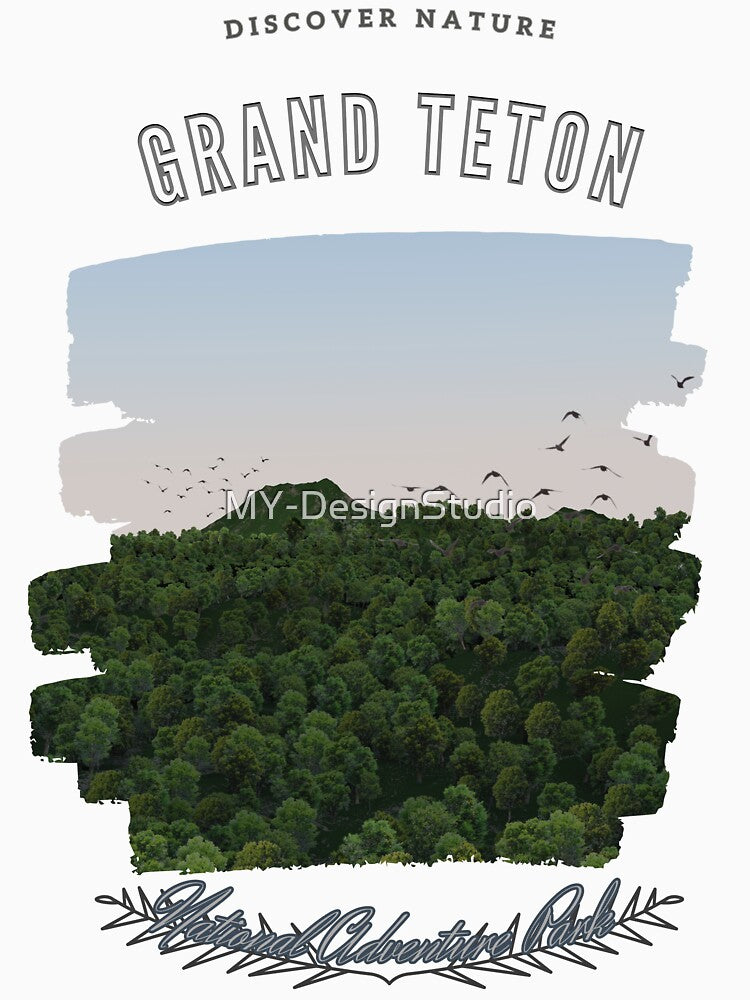 The Majestic Wilderness of Grand Teton by MY-DesignStudio