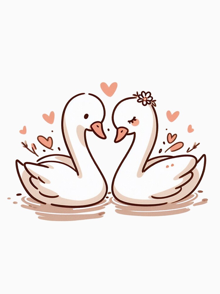Swan Couple Valentine's Day by LemuellTrends