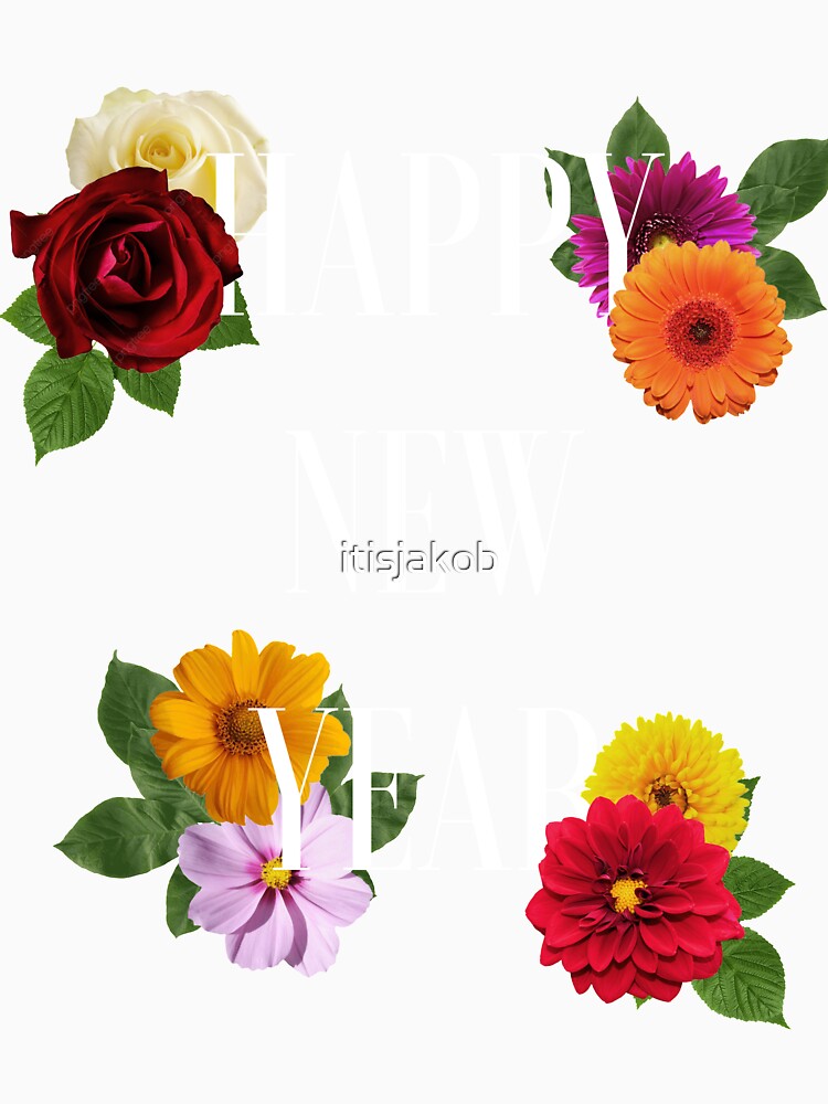 Happy New Year, Flowers by itisjakob
