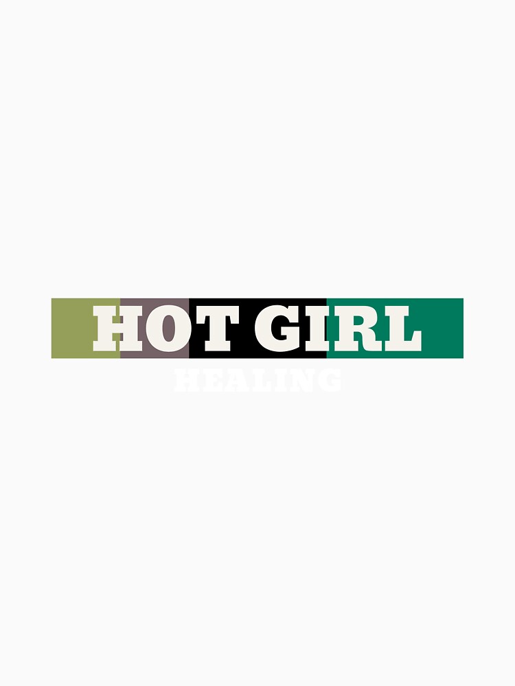 Hot Girl Healing Cool Empowered Tshirt Tee by APINKILLUSION