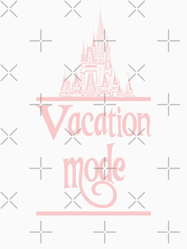 Vacation Mode Magic Castle Millennial Pink by FandomTrading